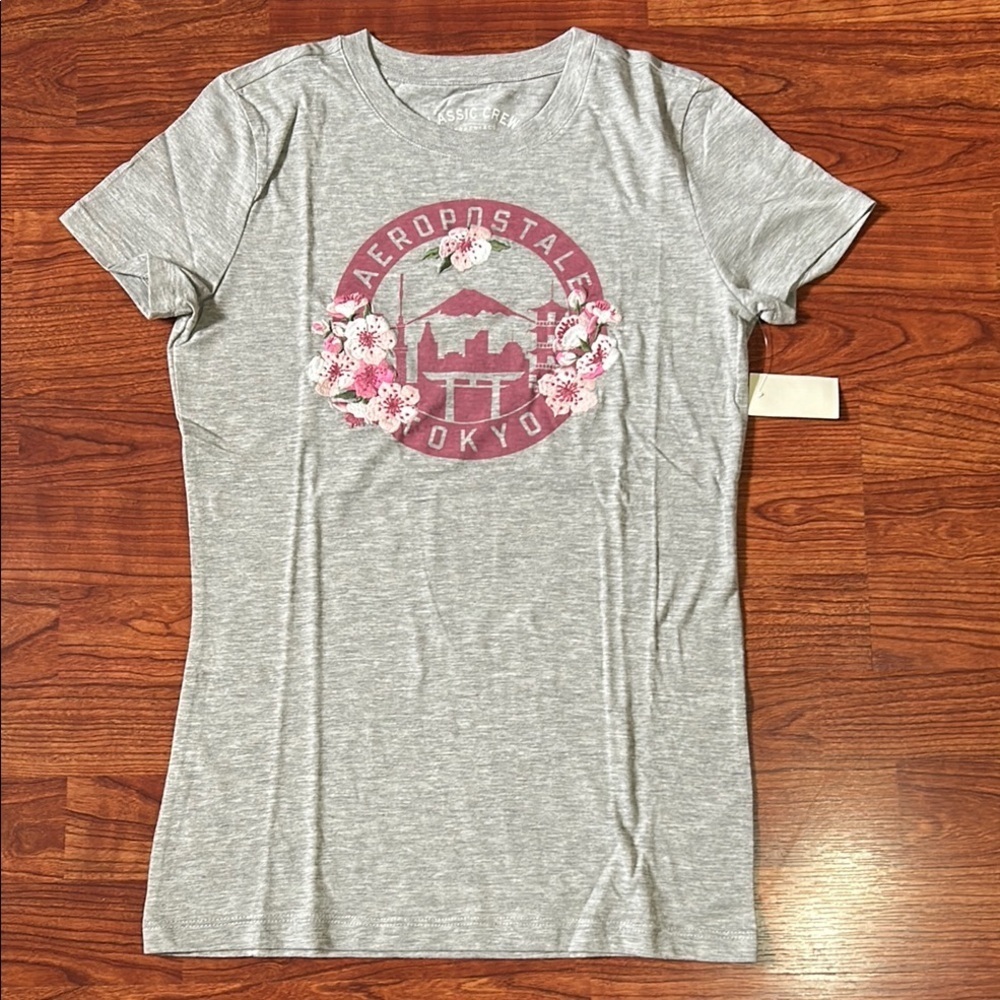 Aeropostale Classic Crew Graphic Tee Medium - Picture 1 of 4